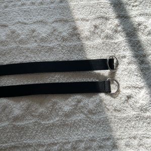 Set of Black Belts, 37 and 45 inch